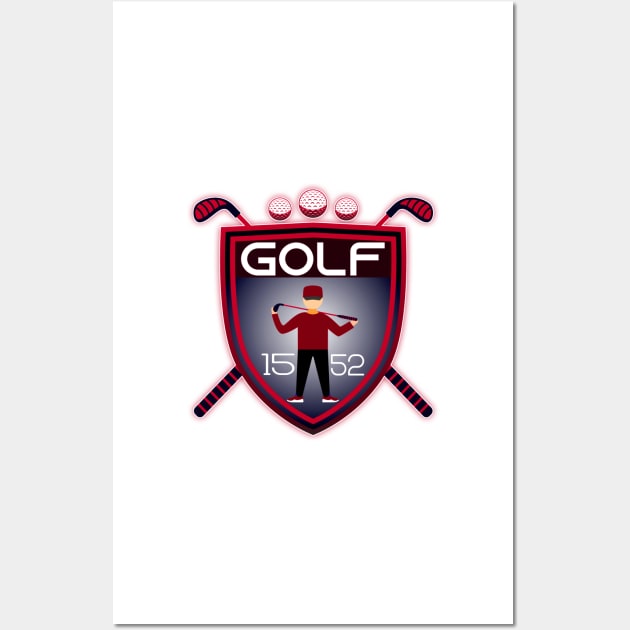 golf Love Golf Wall Art by artab